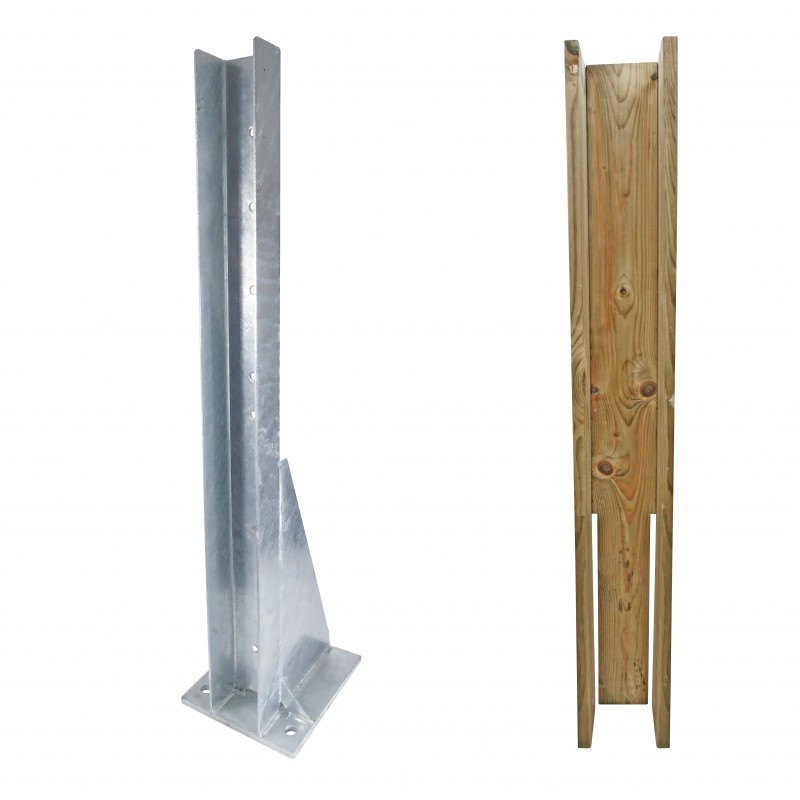 6 pieds métalliques, longs et 6 revêtements en bois pour les pieds métalliques longs 6 pieds métalliques, longs et 6 revêtements en bois pour les pieds métalliques longs